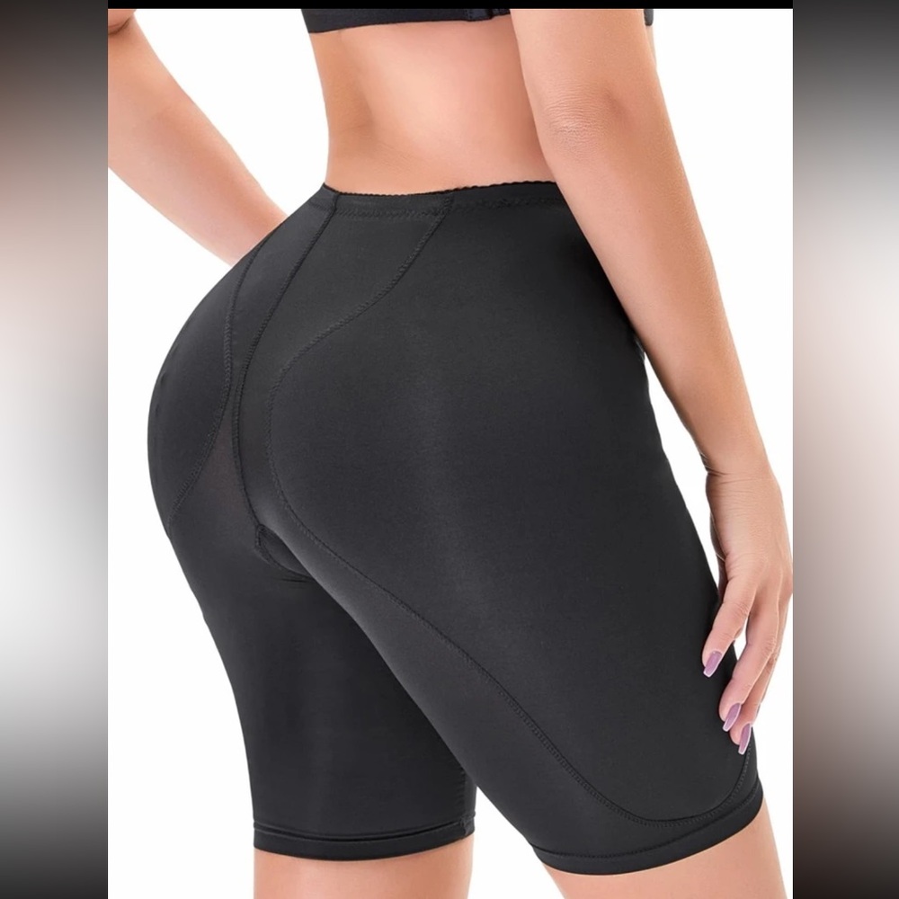 Instant butt, High-waist patted hip-enhancer black